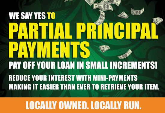 Partial Principal Payments Pawn Shop Alaska